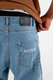 Work Denim Pants “RESORT” Light Blue - BASEDODICI®