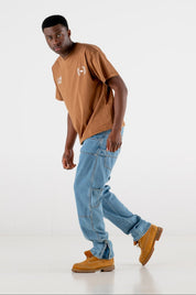 Work Denim Pants “RESORT” Light Blue - BASEDODICI®