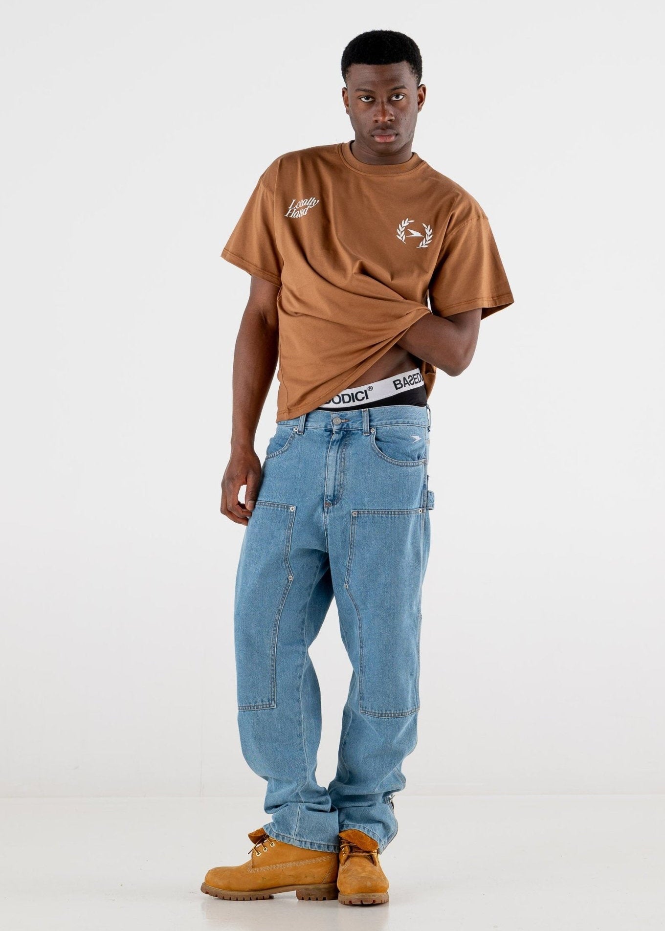 Work Denim Pants “RESORT” Light Blue - BASEDODICI®