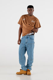 Work Denim Pants “RESORT” Light Blue - BASEDODICI®