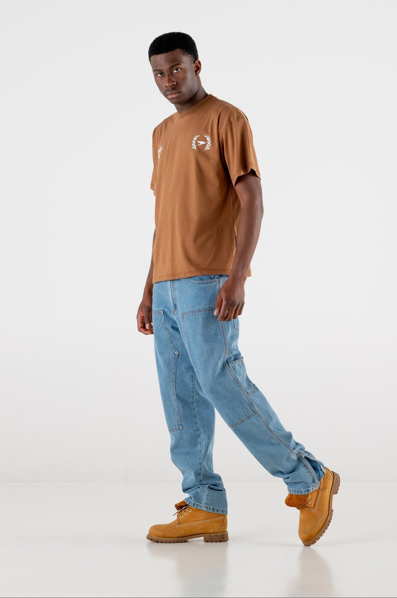 Work Denim Pants “RESORT” Light Blue - BASEDODICI®