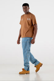 Work Denim Pants “RESORT” Light Blue - BASEDODICI®