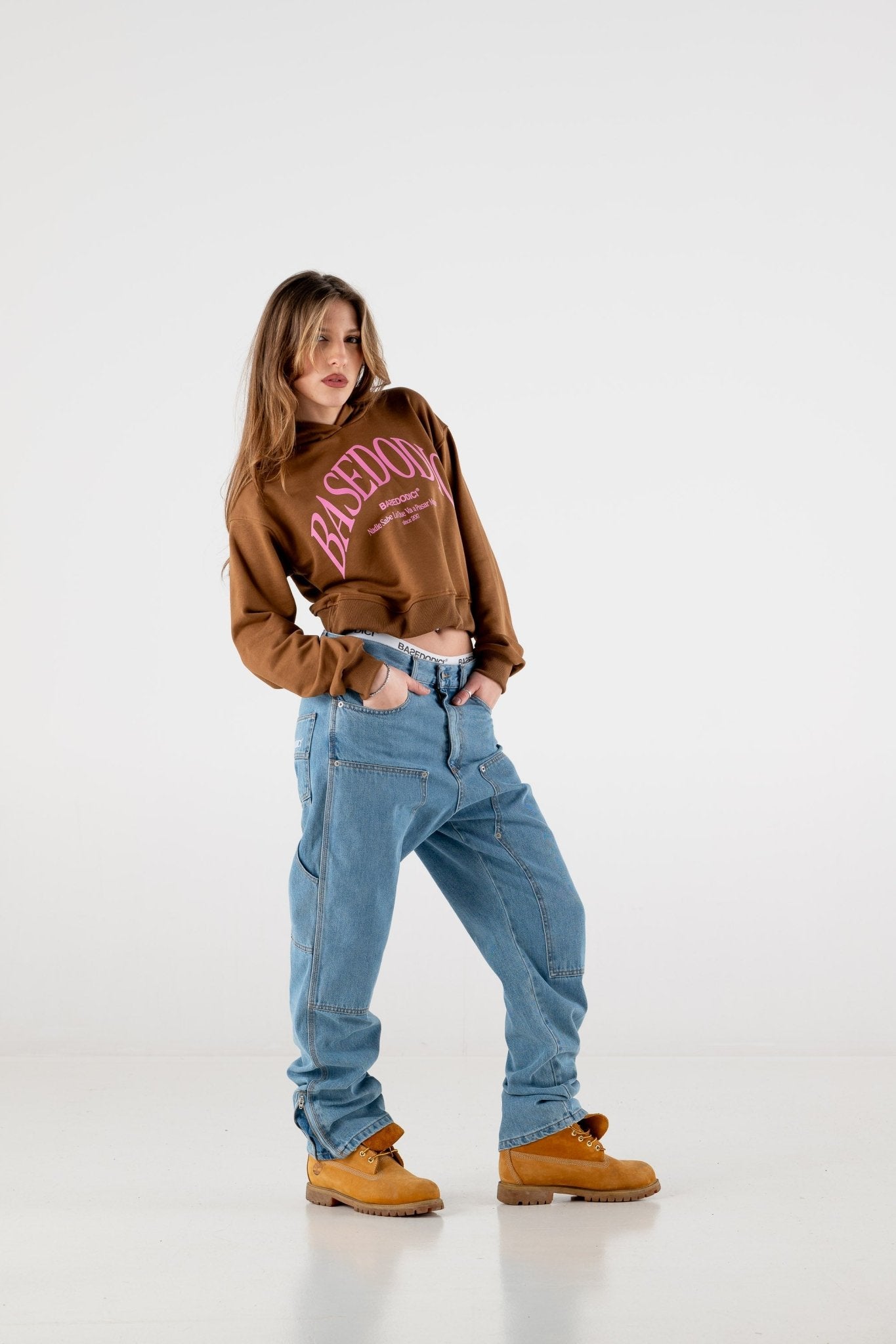 Work Denim Pants “RESORT” Light Blue - BASEDODICI®