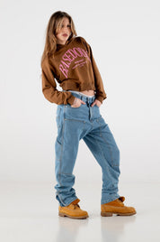 Work Denim Pants “RESORT” Light Blue - BASEDODICI®