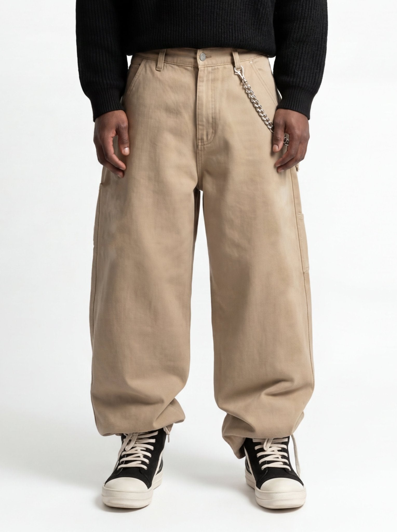 Work Denim "RUDEBOY LDN" Beige - BASEDODICI®