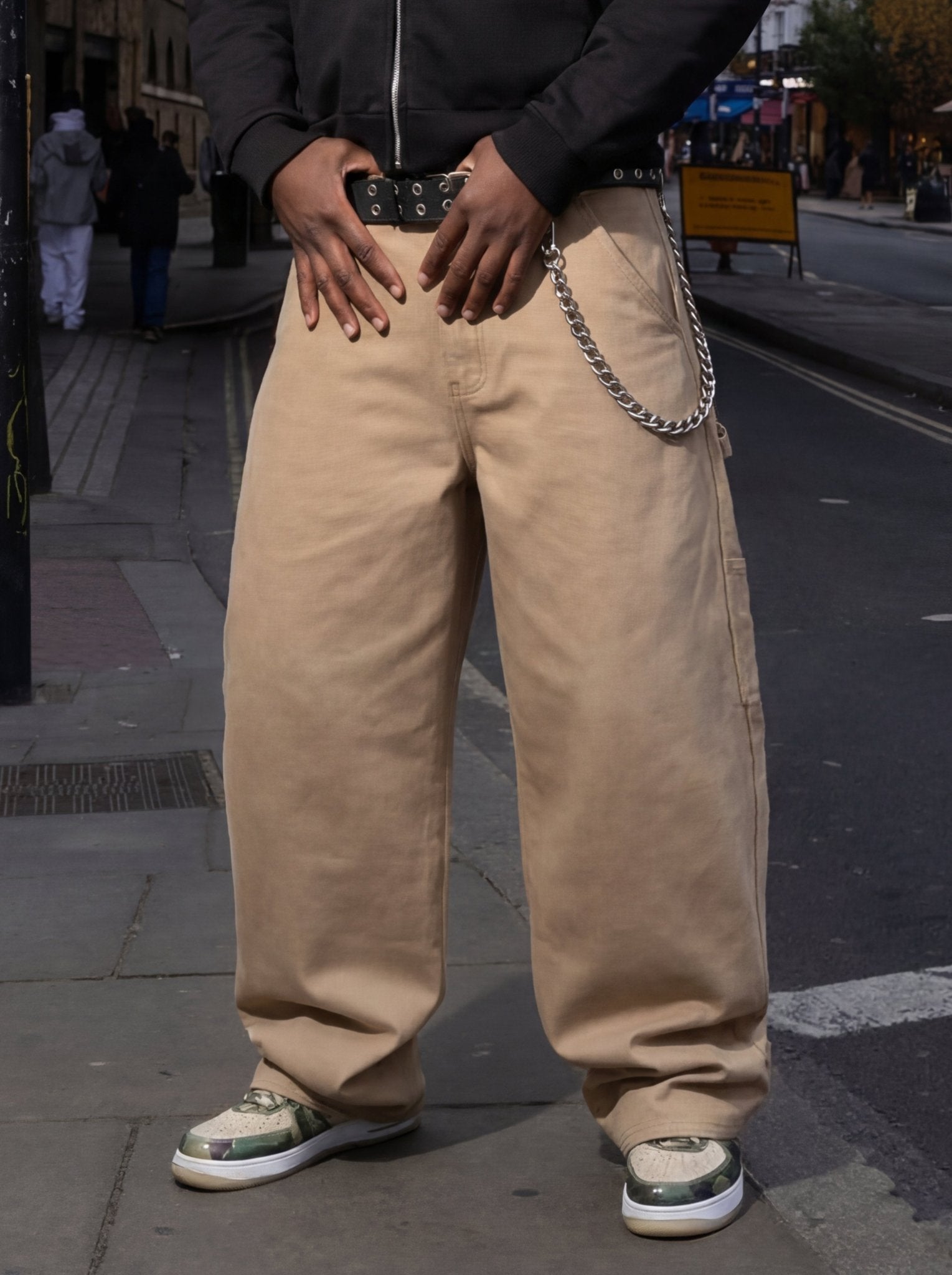 Work Denim "RUDEBOY LDN" Beige - BASEDODICI®