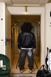 "WORLD TOUR" Work Denim Diplomatic Black Raw