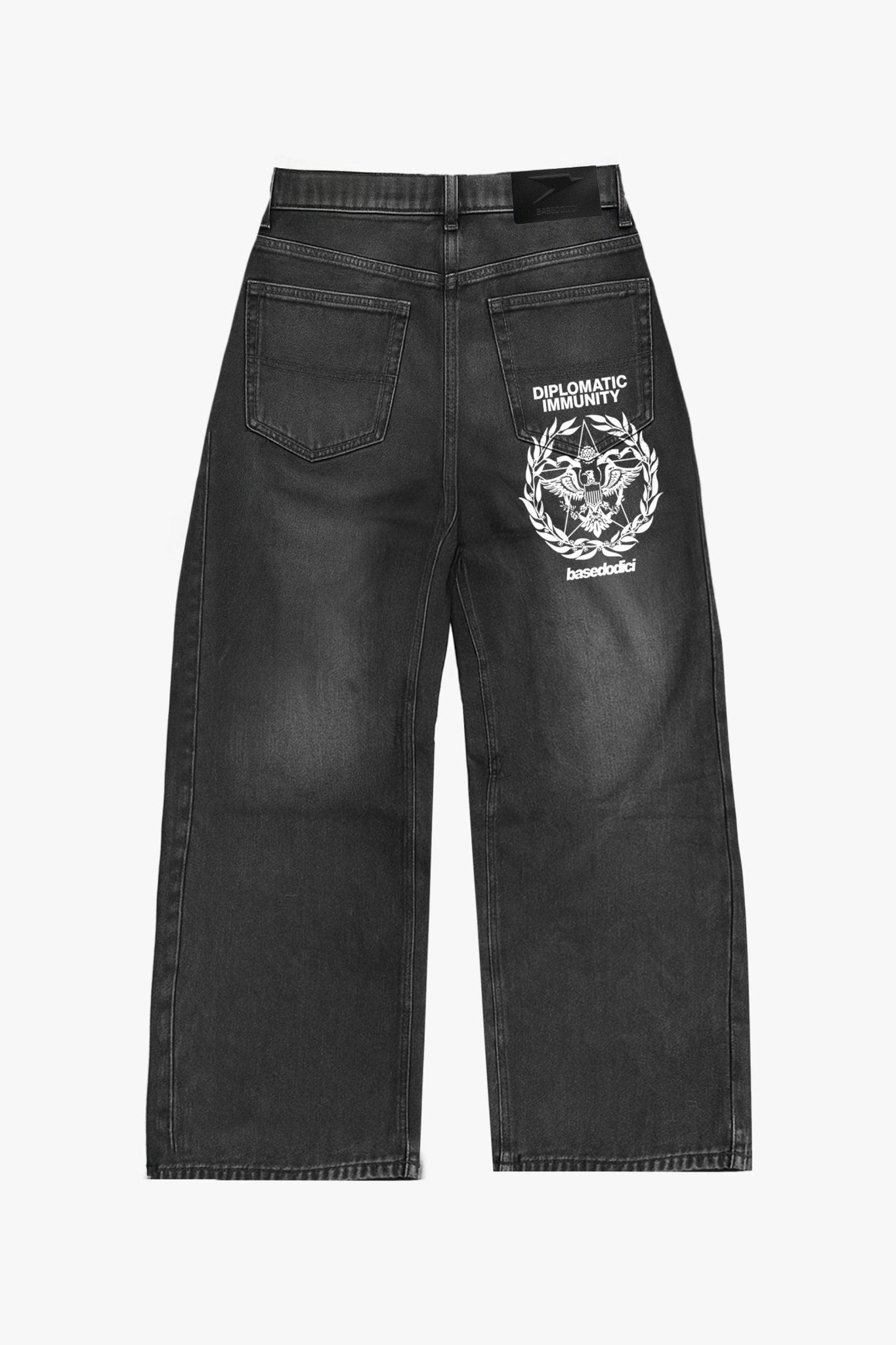 "WORLD TOUR" Work Denim Diplomatic Black Raw