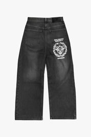 "WORLD TOUR" Work Denim Diplomatic Black Raw
