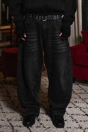 "WORLD TOUR" Work Denim Diplomatic Black Raw