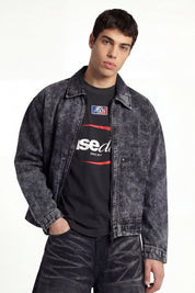 Work Jacket "FOR DREAMERS" Stone Washed - BASEDODICI®