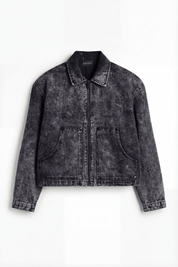 Work Jacket "FOR DREAMERS" Stone Washed - BASEDODICI®