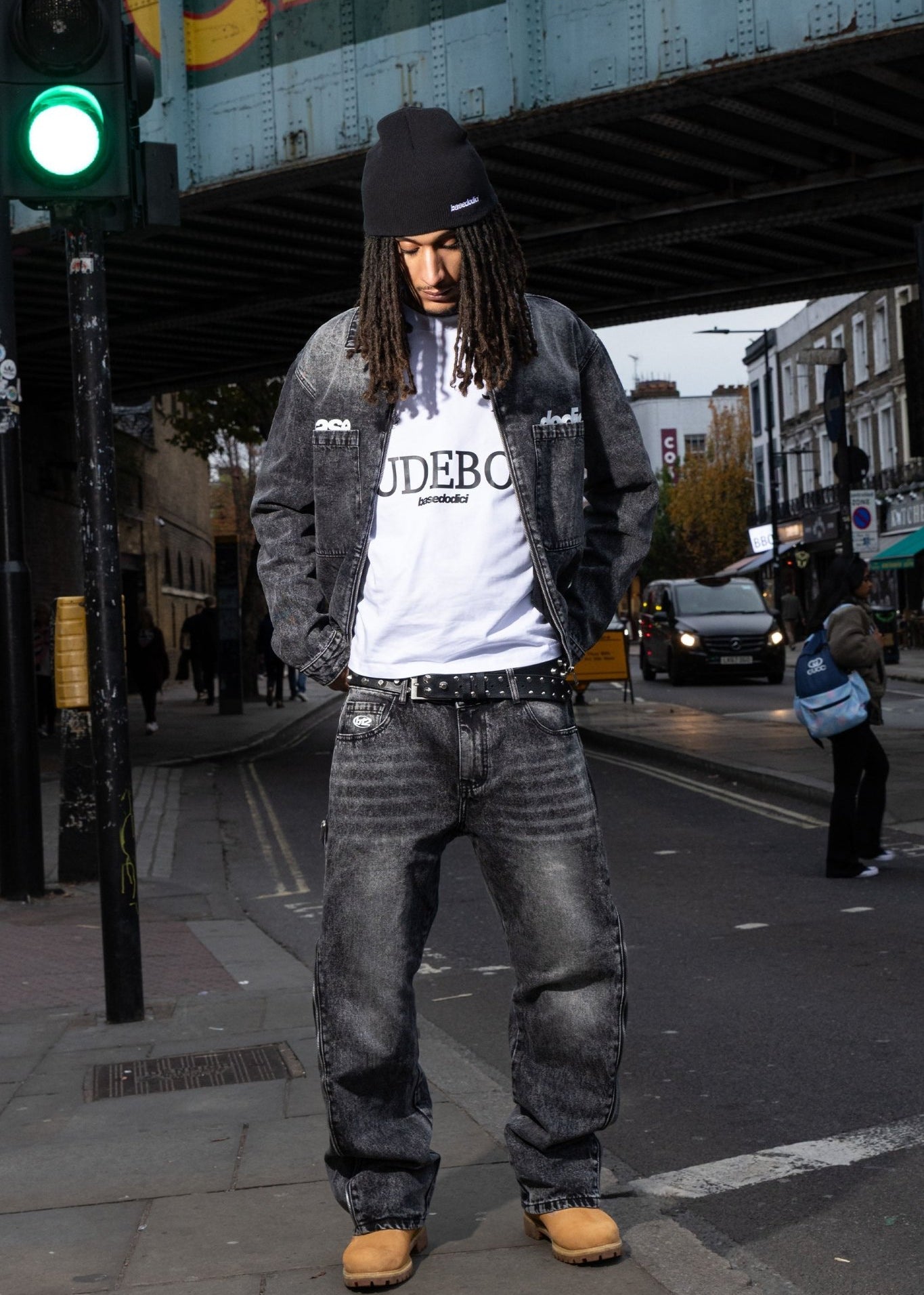 Work Jacket "RUDEBOY LDN" Stone Washed - BASEDODICI®