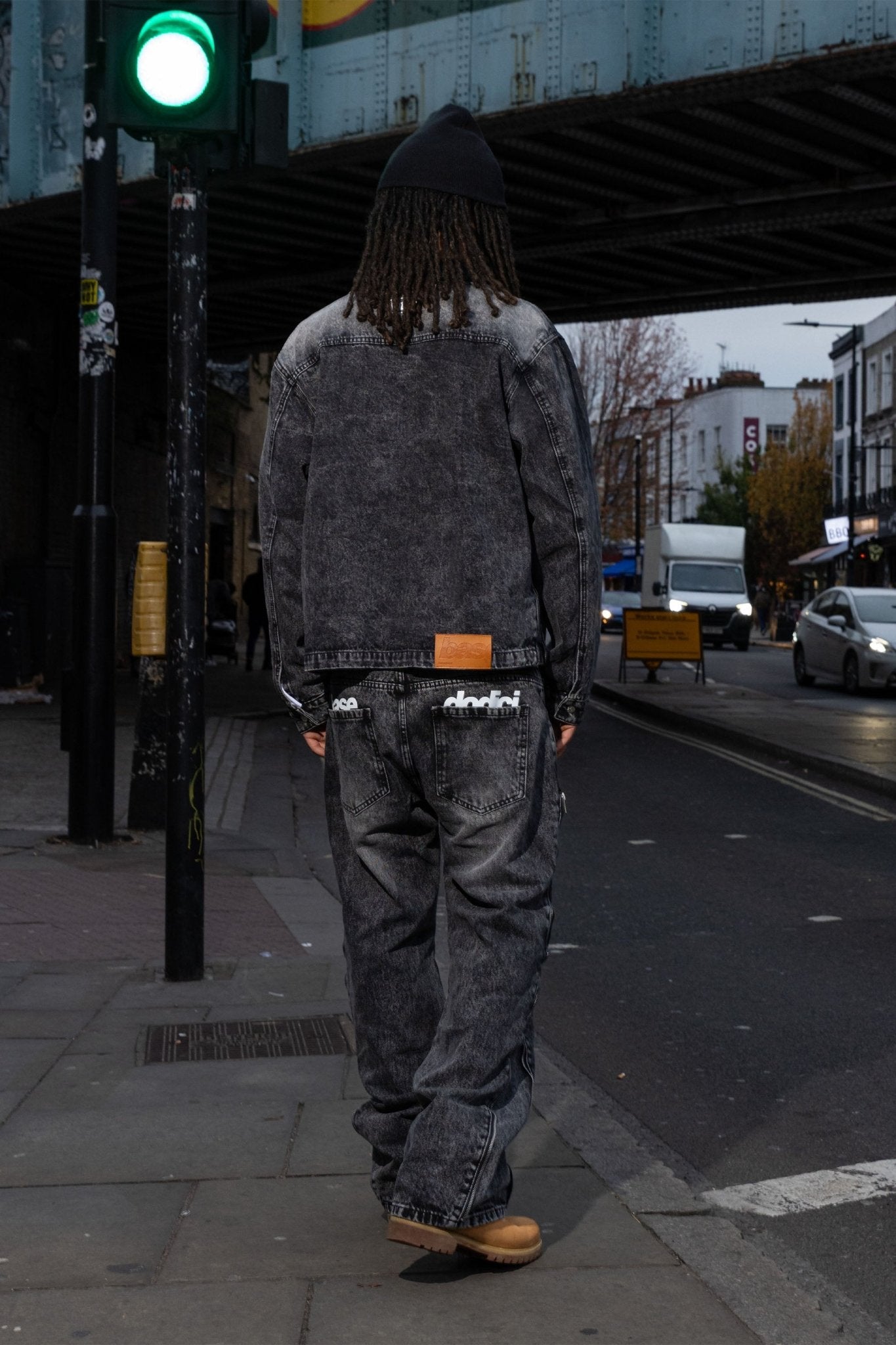 Work Jacket "RUDEBOY LDN" Stone Washed - BASEDODICI®