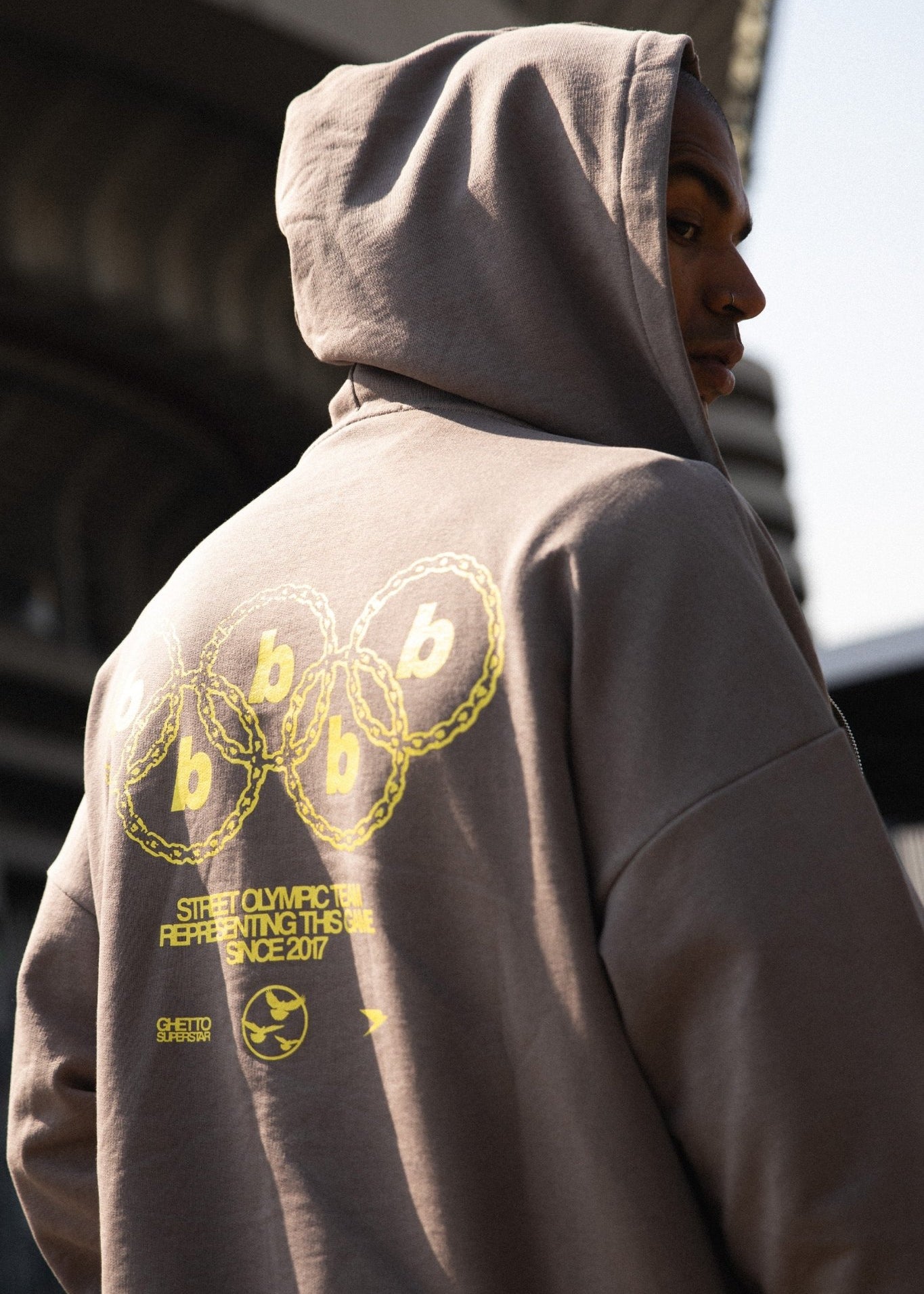 Zip Hoodie "CRUEL SEASON" Italiano Grey - BASEDODICI®
