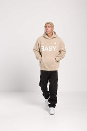 Hoodie “BADINFLUENCE” Easy Sand