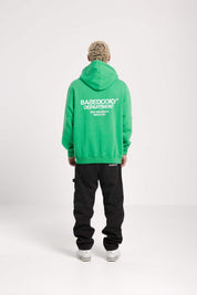 Hoodie "BADINFLUENCE" Department Green