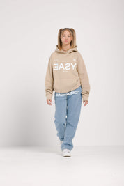 Hoodie “BADINFLUENCE” Easy Sand