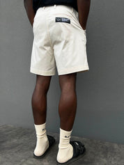 Elegant “NoFriends” Short Cream