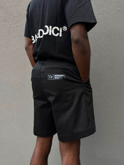 Elegant “NoFriends” Short Black