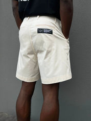 Elegant “NoFriends” Short Cream