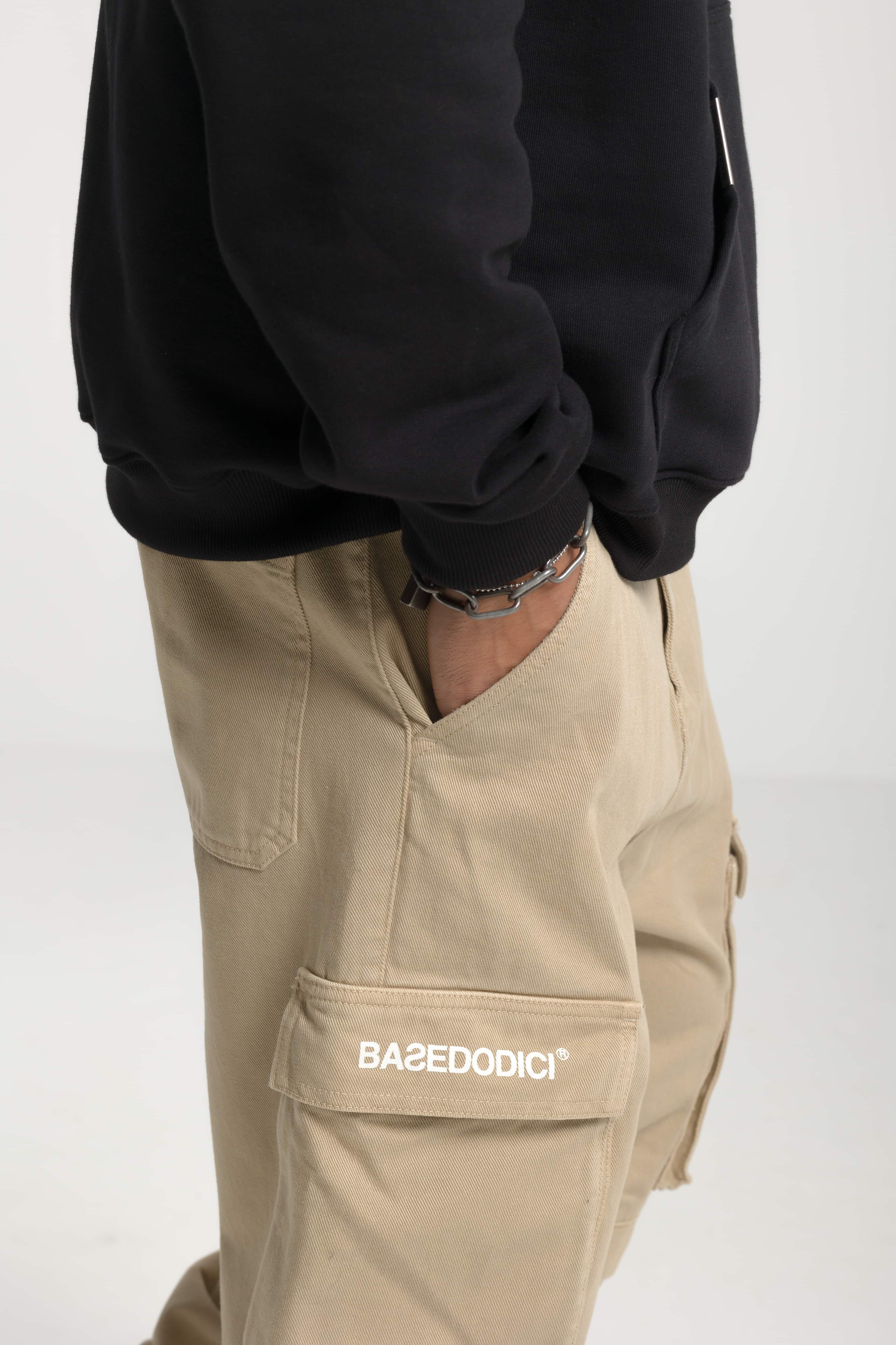 Cargo Pants “BADINFLUENCE” Sand