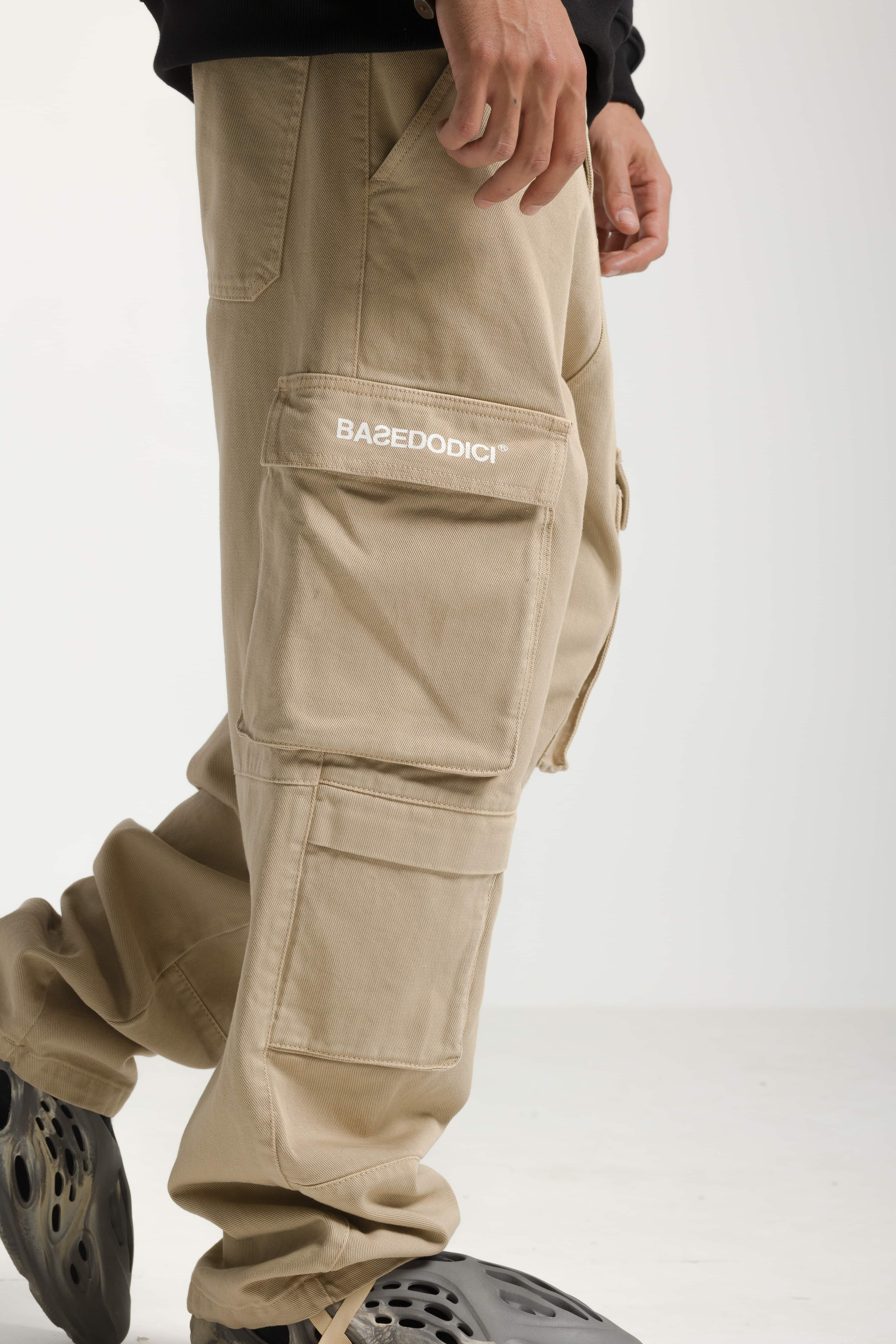 Cargo Pants “BADINFLUENCE” Sand