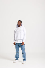 Hoodie Boxy "FOMO" 012 White