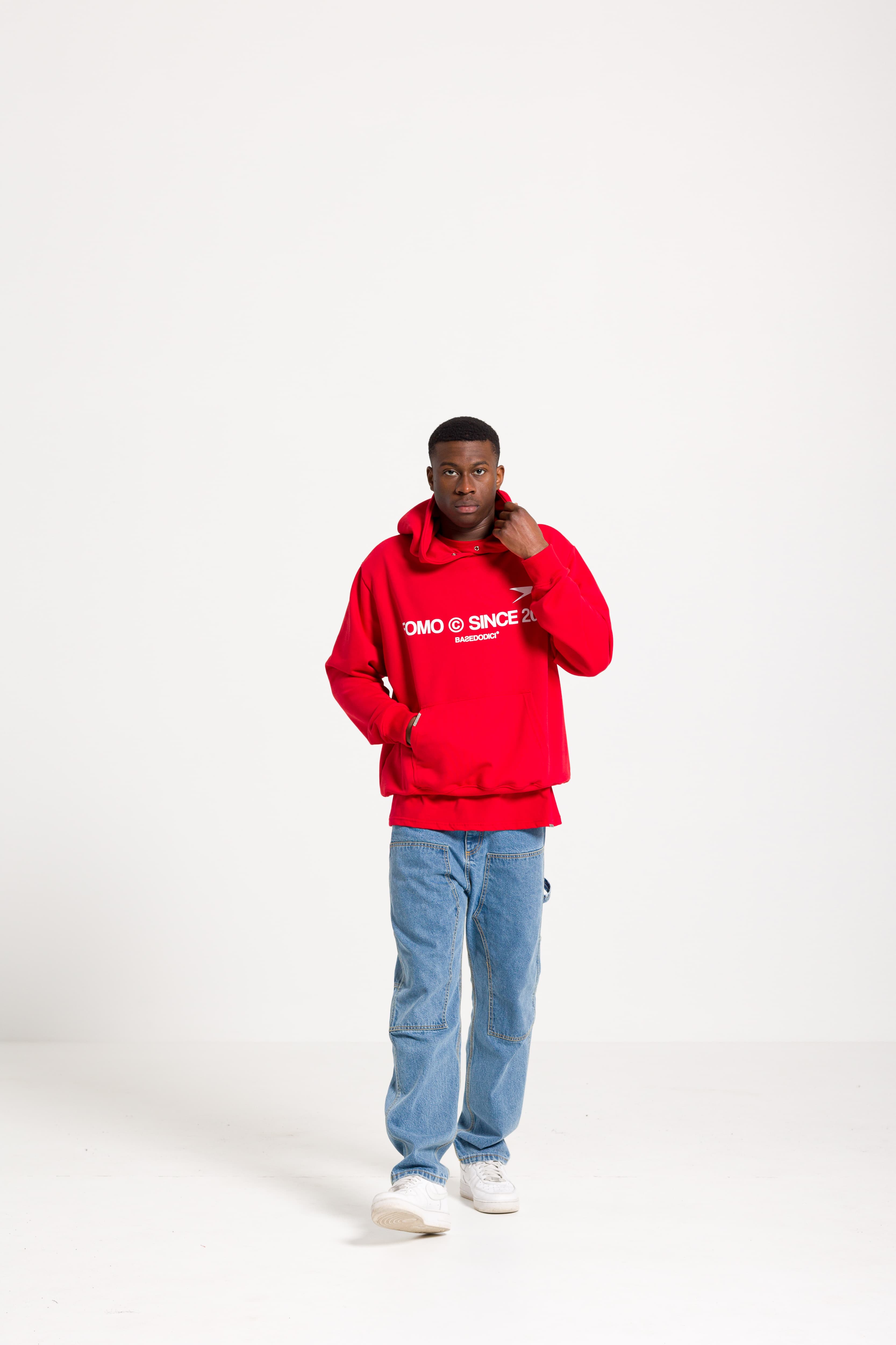 Hoodie "FOMO" Since2017 Red