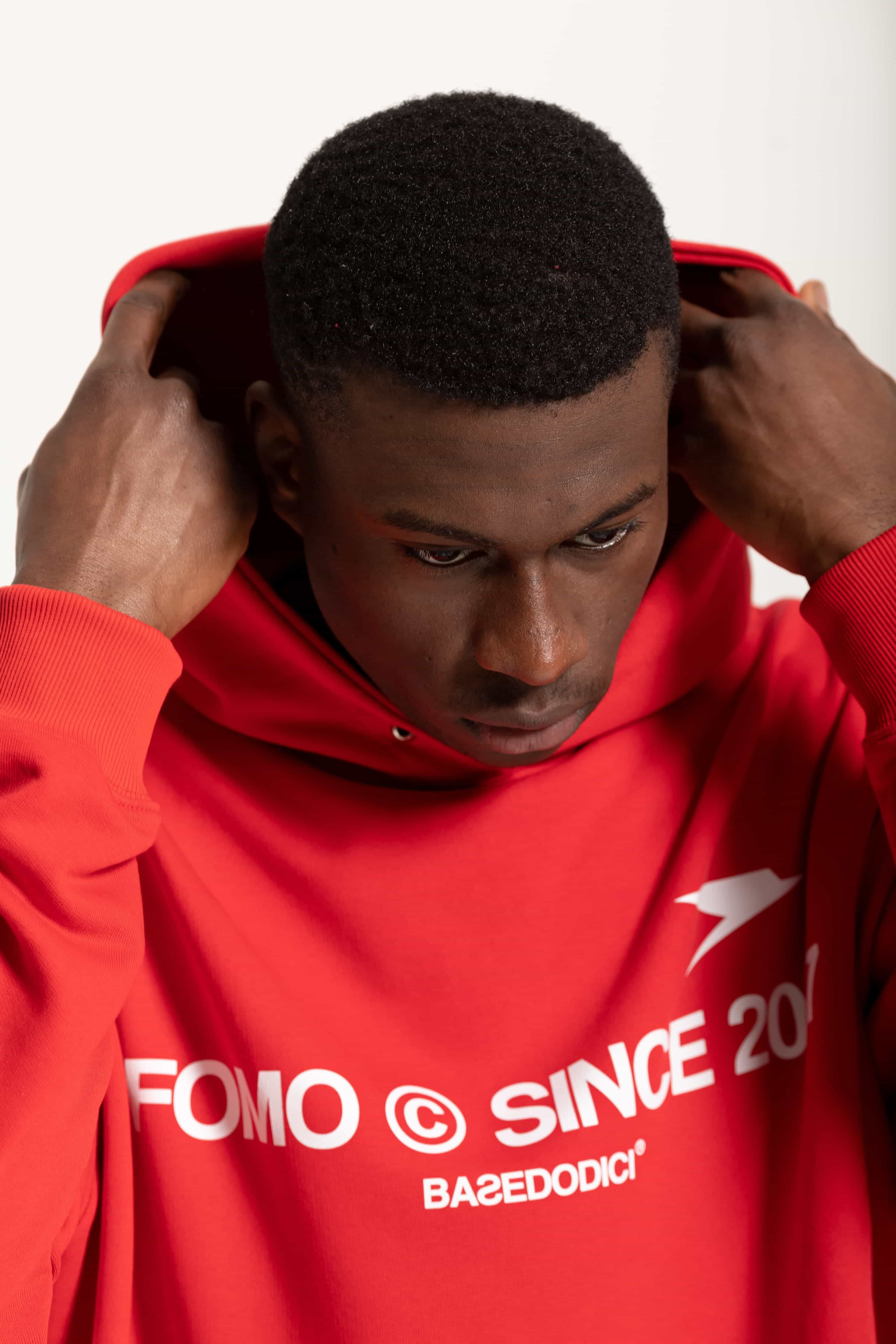 Hoodie "FOMO" Since2017 Red