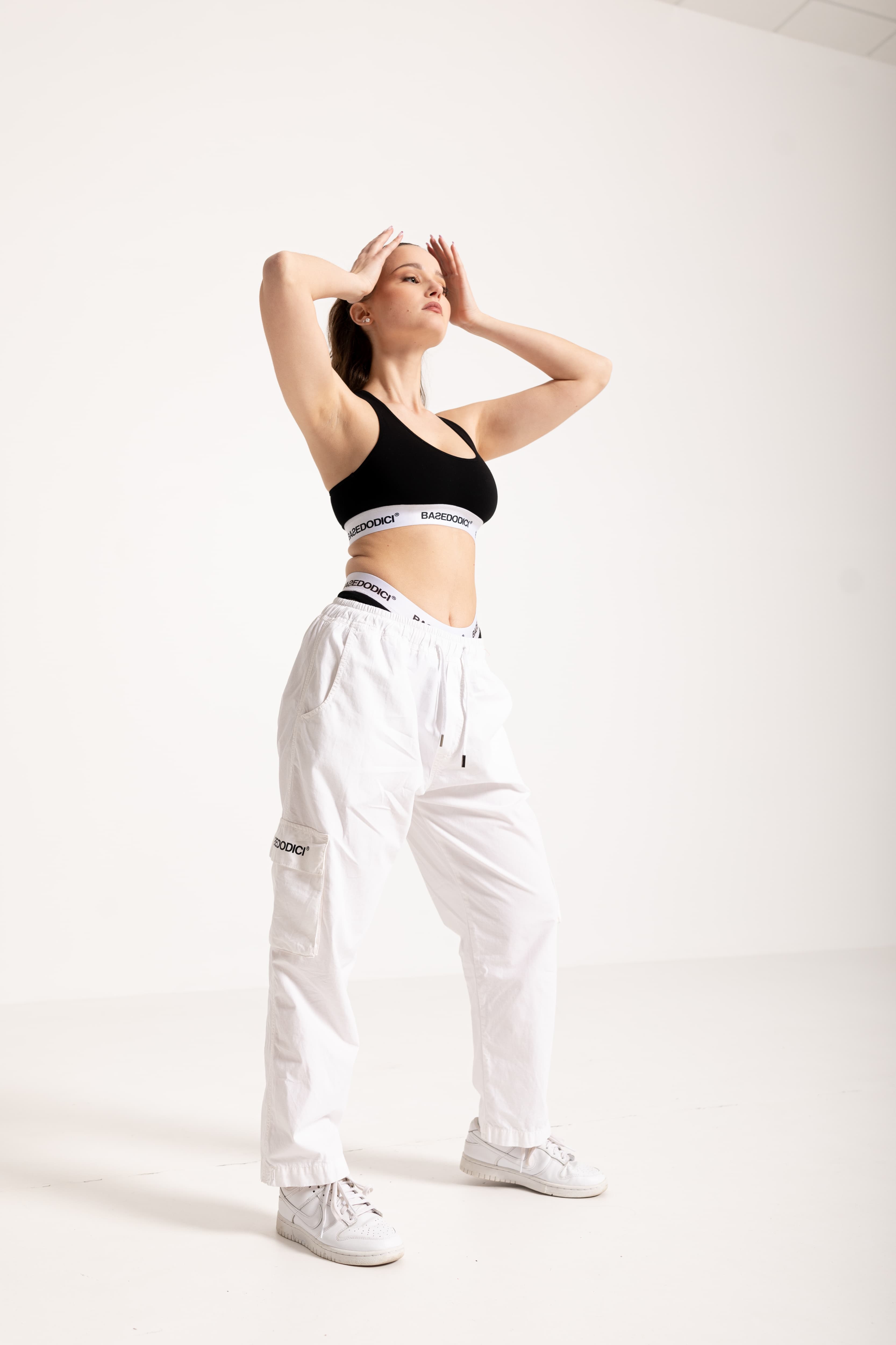 Cargo Pants Ripstop "FOMO" White 