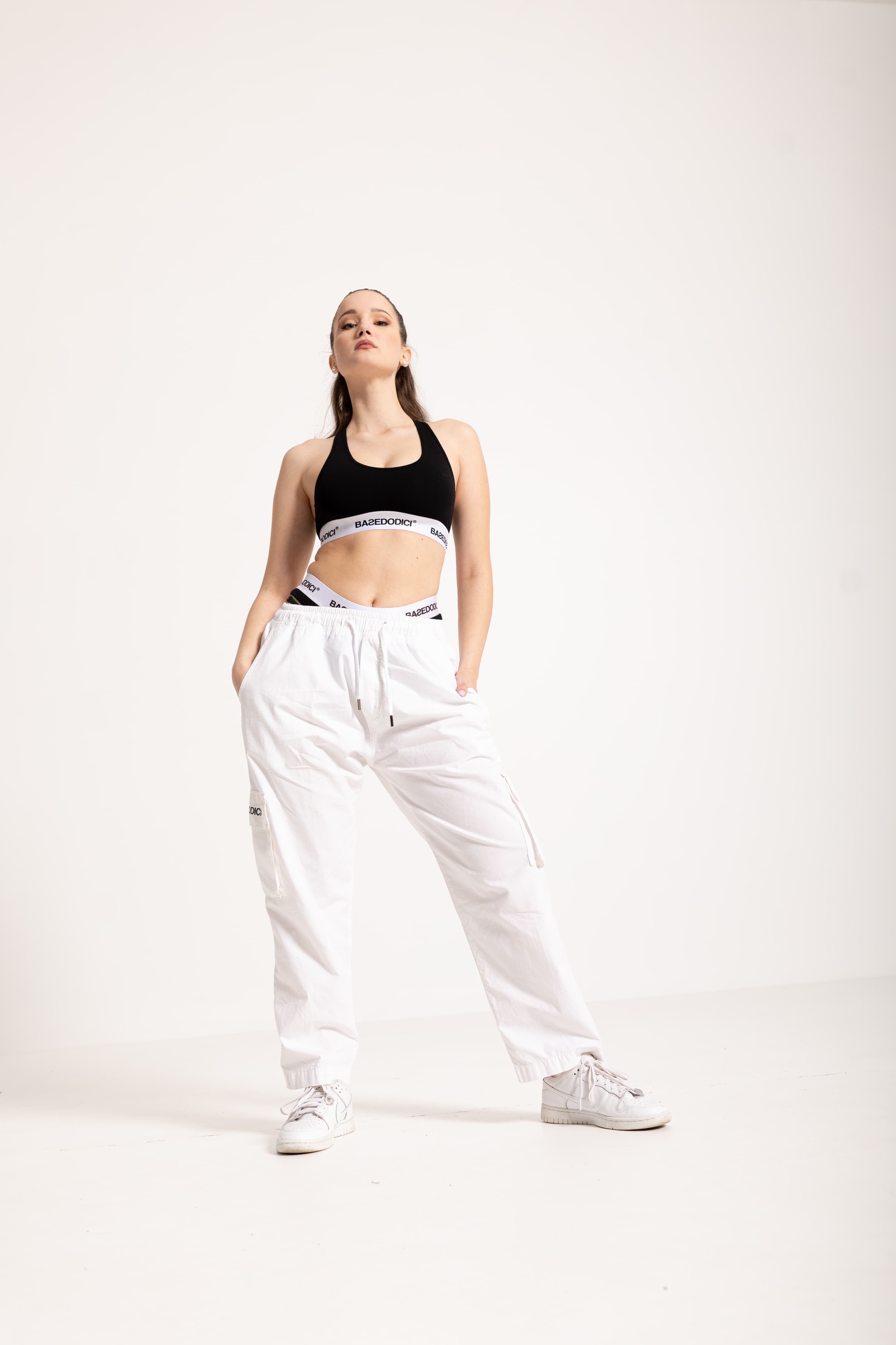 Cargo Pants Ripstop "FOMO" White 