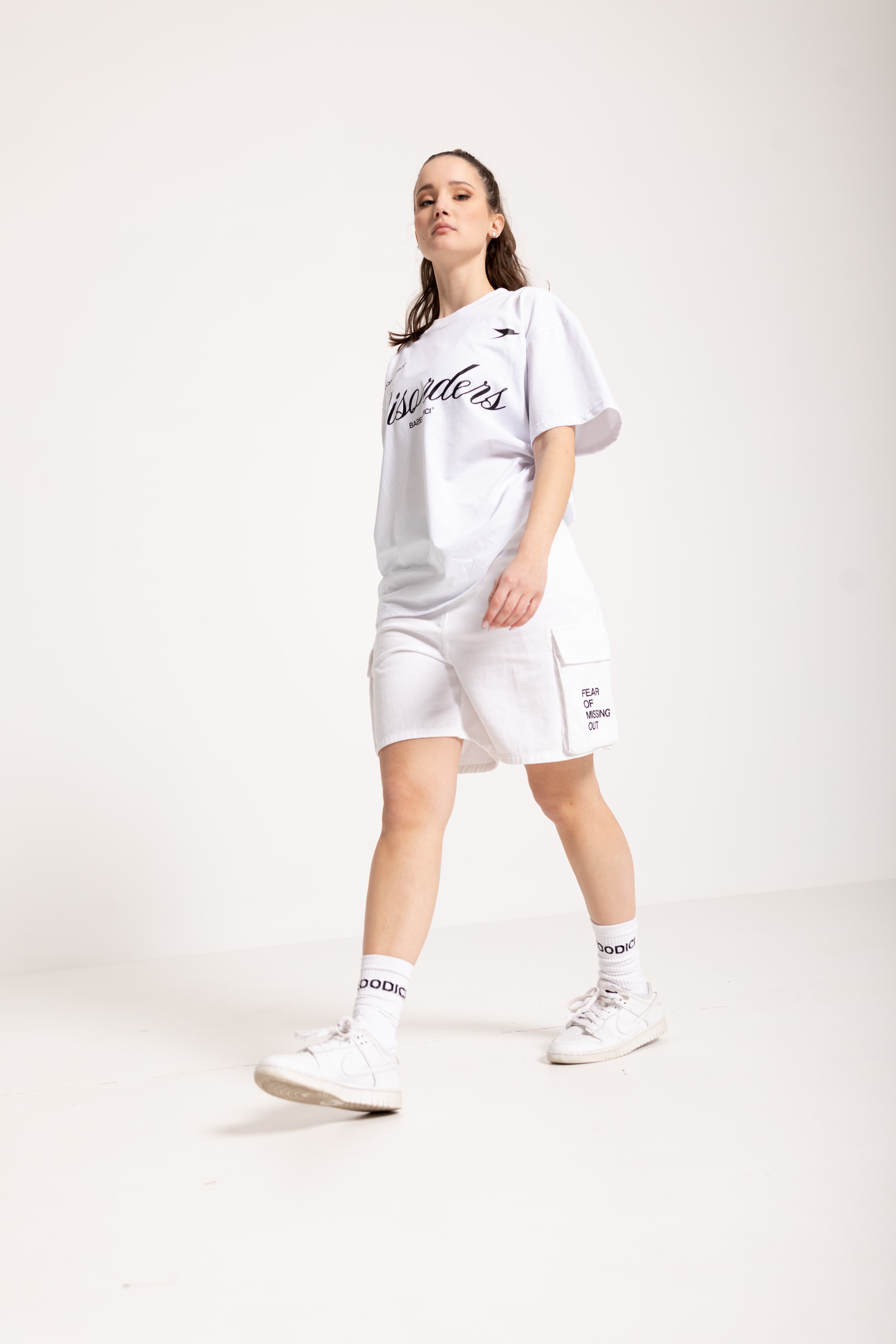 Cargo Short "FOMO" White