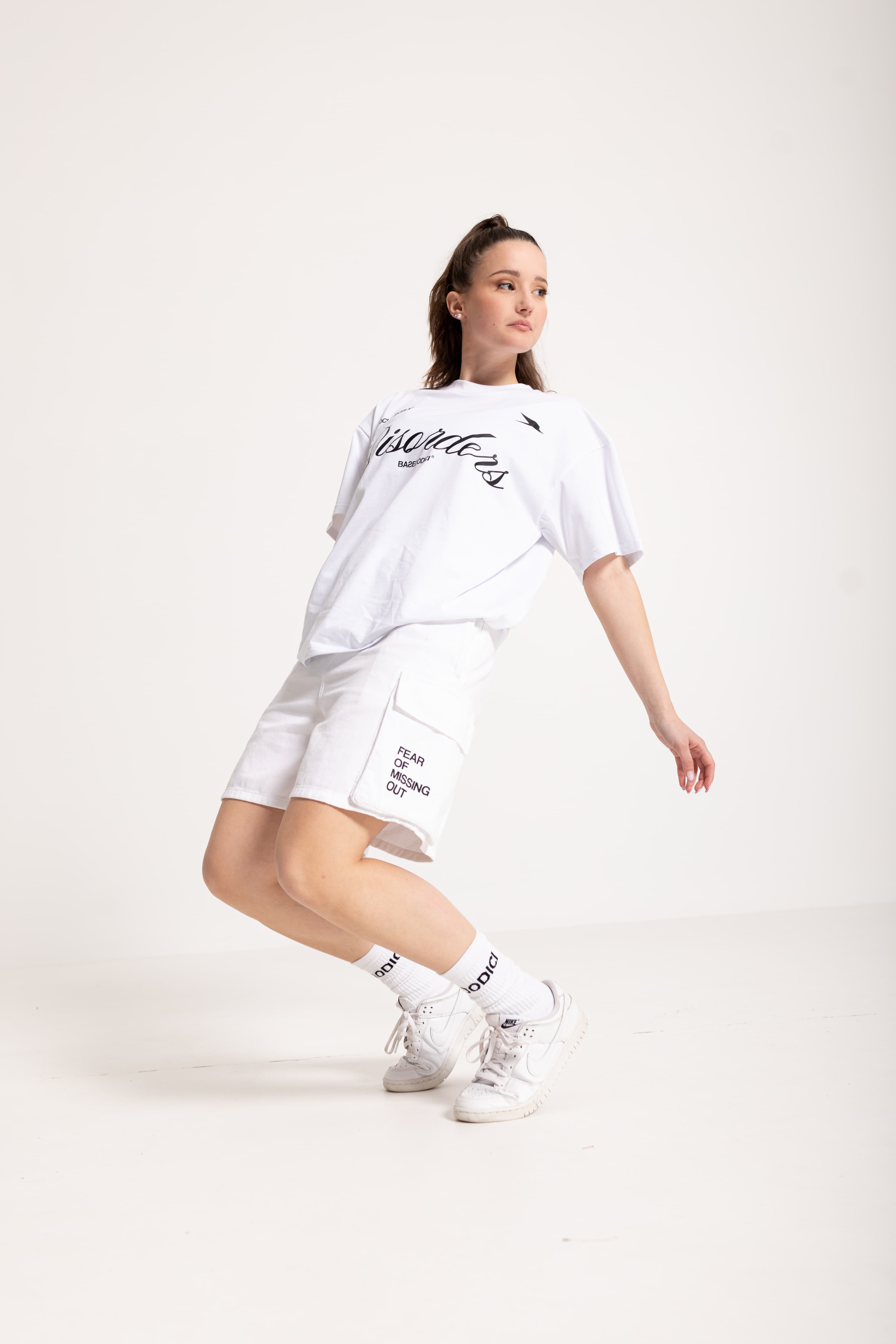 Cargo Short "FOMO" White