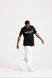 Cargo Pants "FOMO" White 