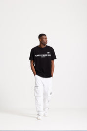 Cargo Pants "FOMO" White