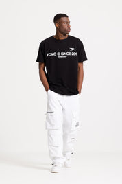 Cargo Pants "FOMO" White