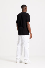 Cargo Pants "FOMO" White
