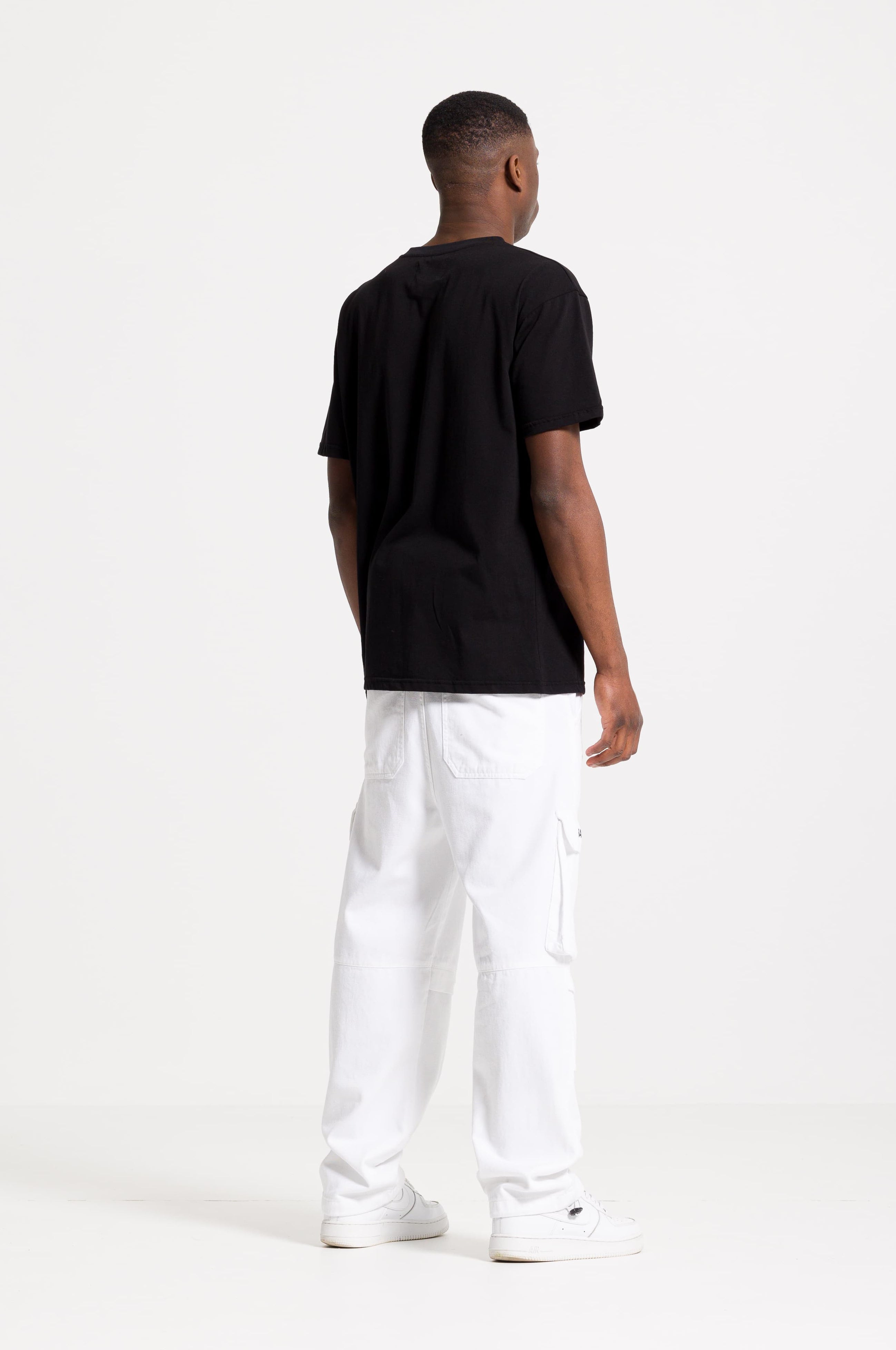 Cargo Pants "FOMO" White
