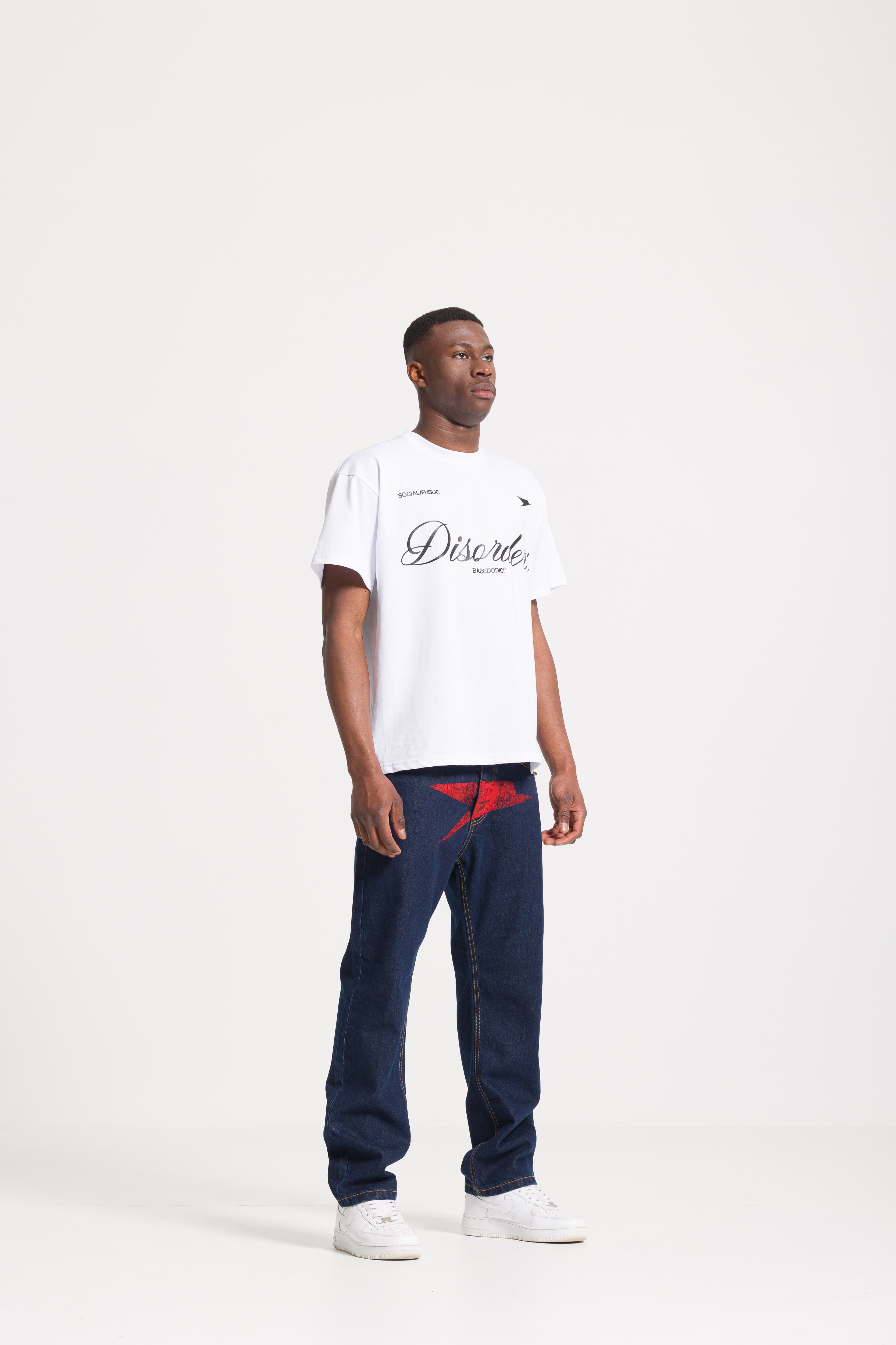 Denim Pants "FOMO" Dove Dark Blue 