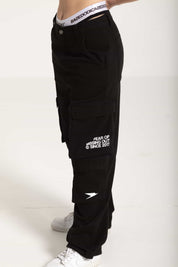 Cargo Pants "FOMO" Black