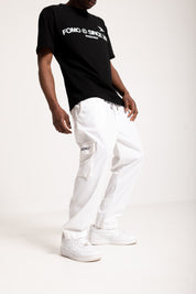 Cargo Pants Ripstop "FOMO" White 