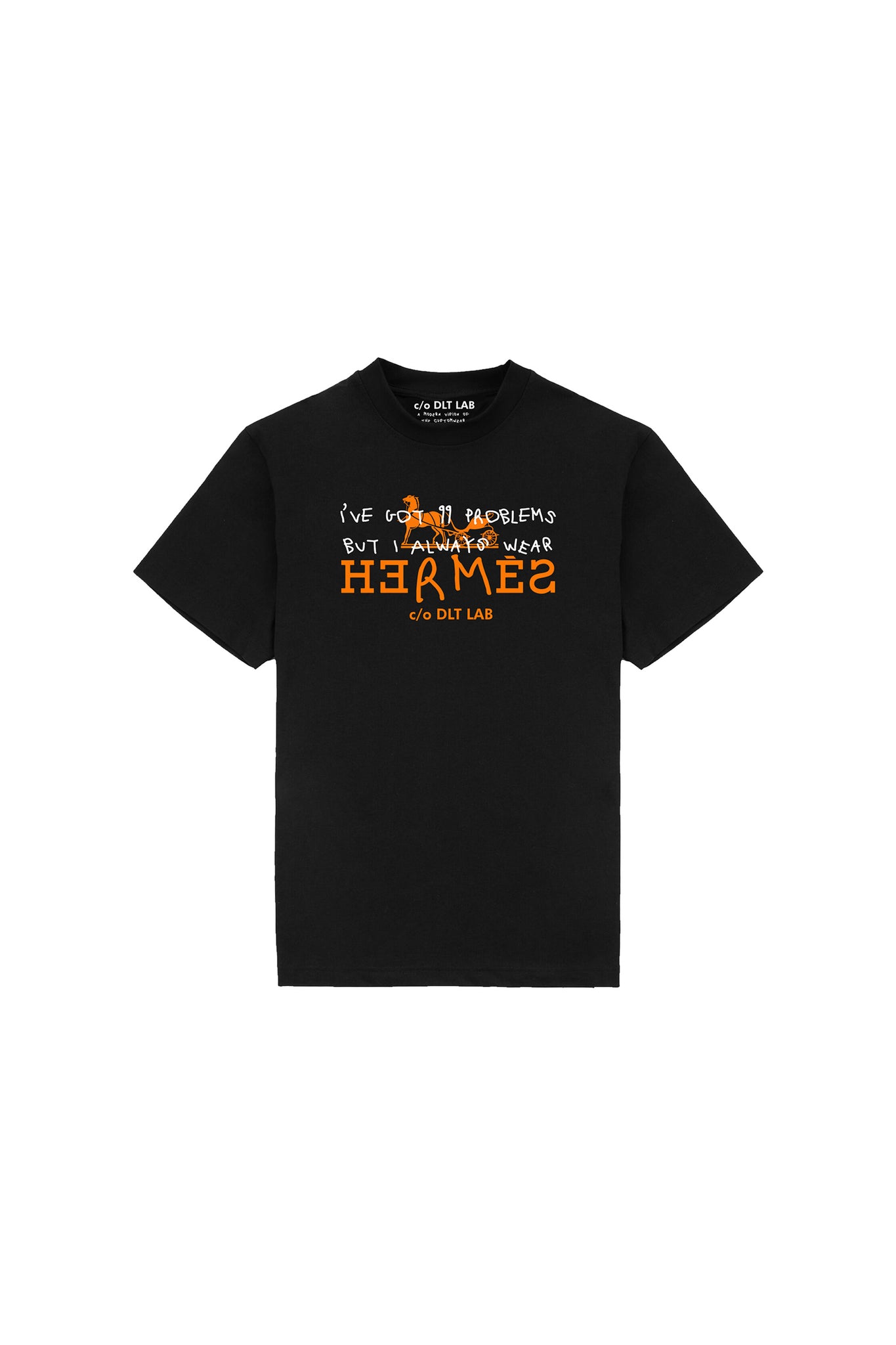 "DLT-2.0" HRM Black T-Shirt