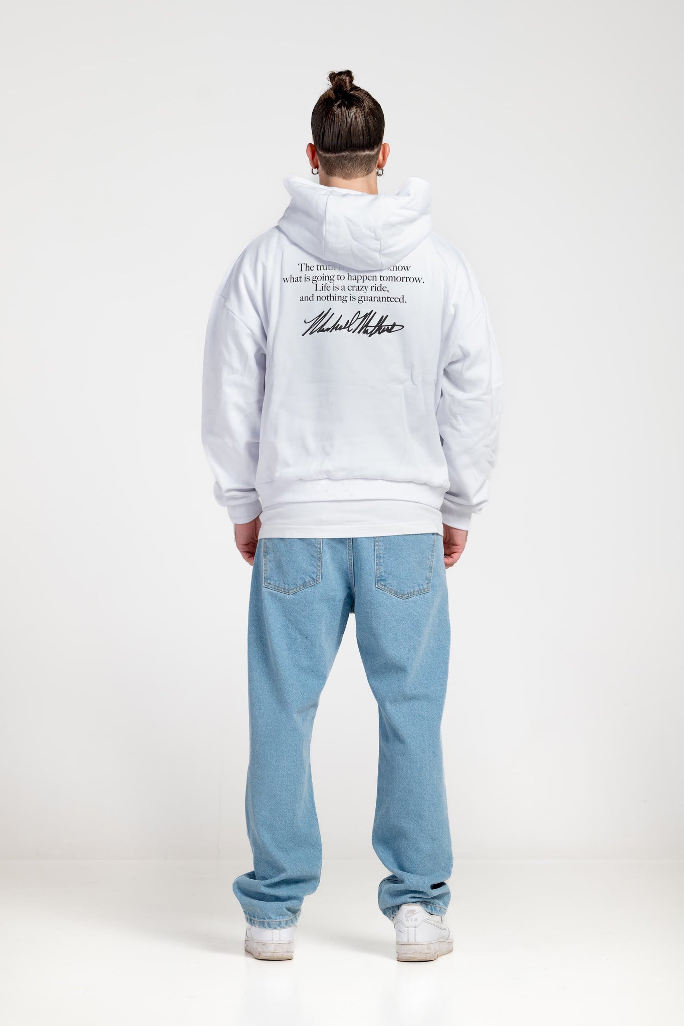 Hoodie "THELAB" Eminem White