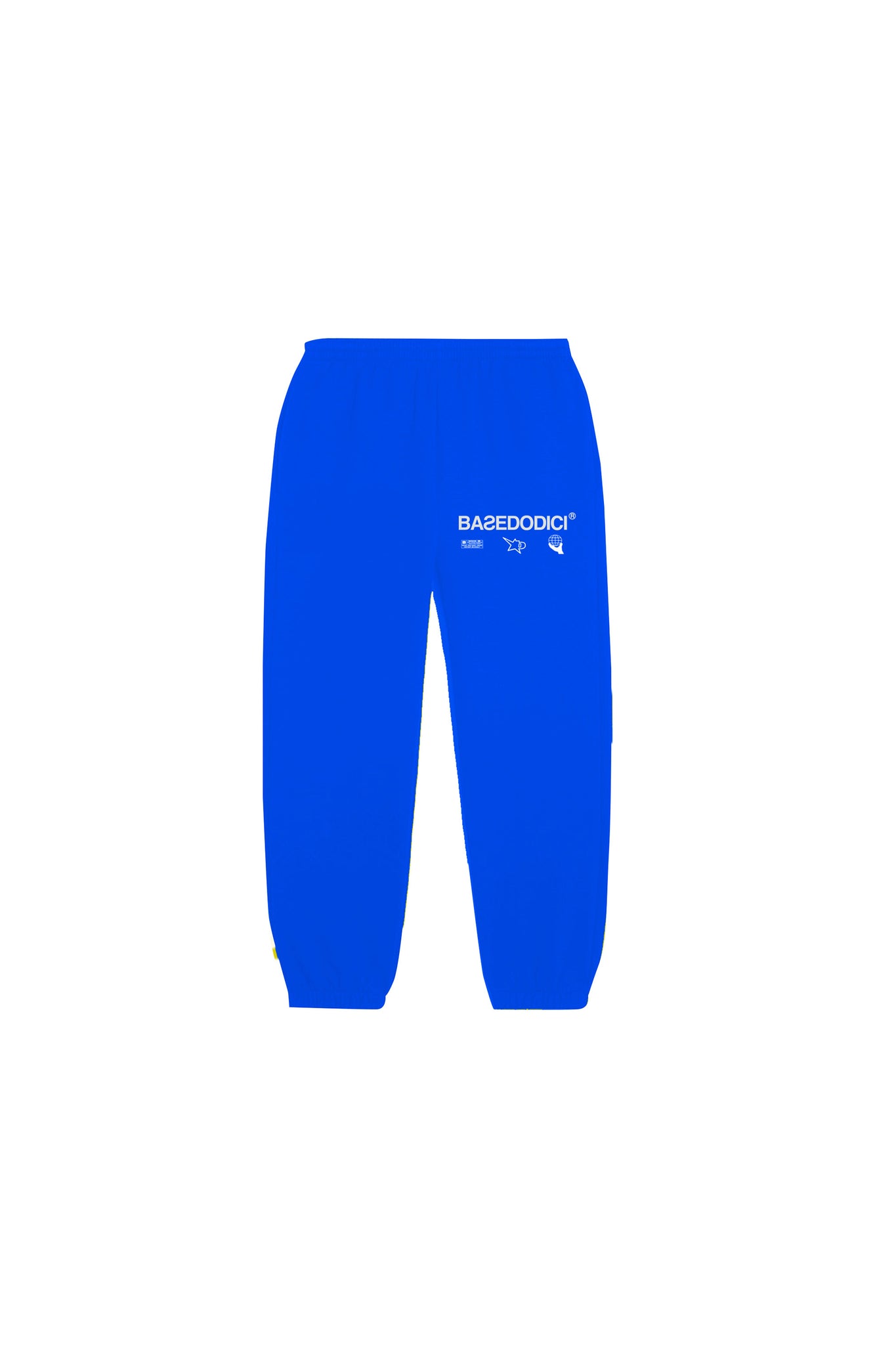 Fleece Pants Logo Blue