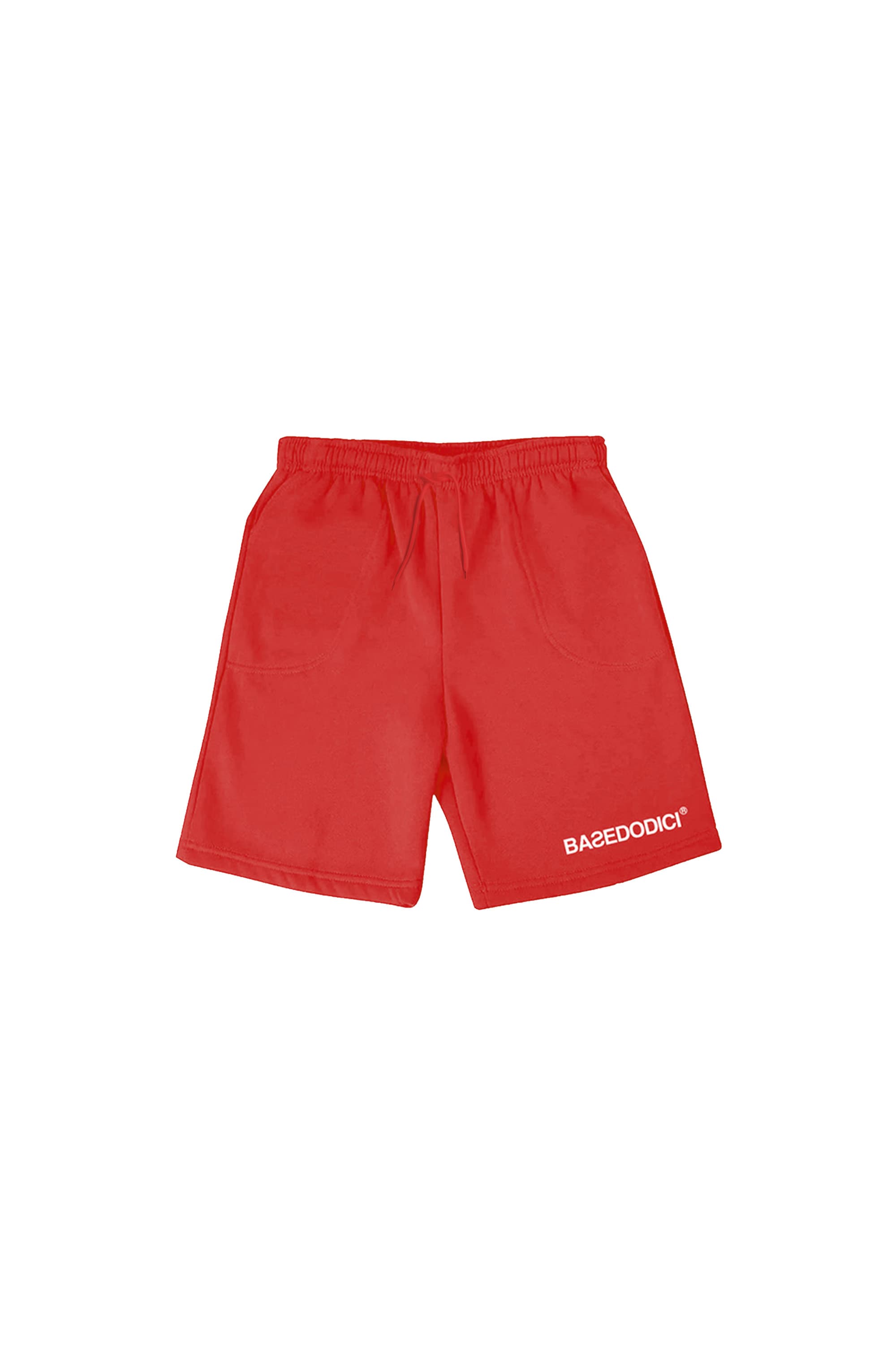 Fleece Short "FOMO" Red 