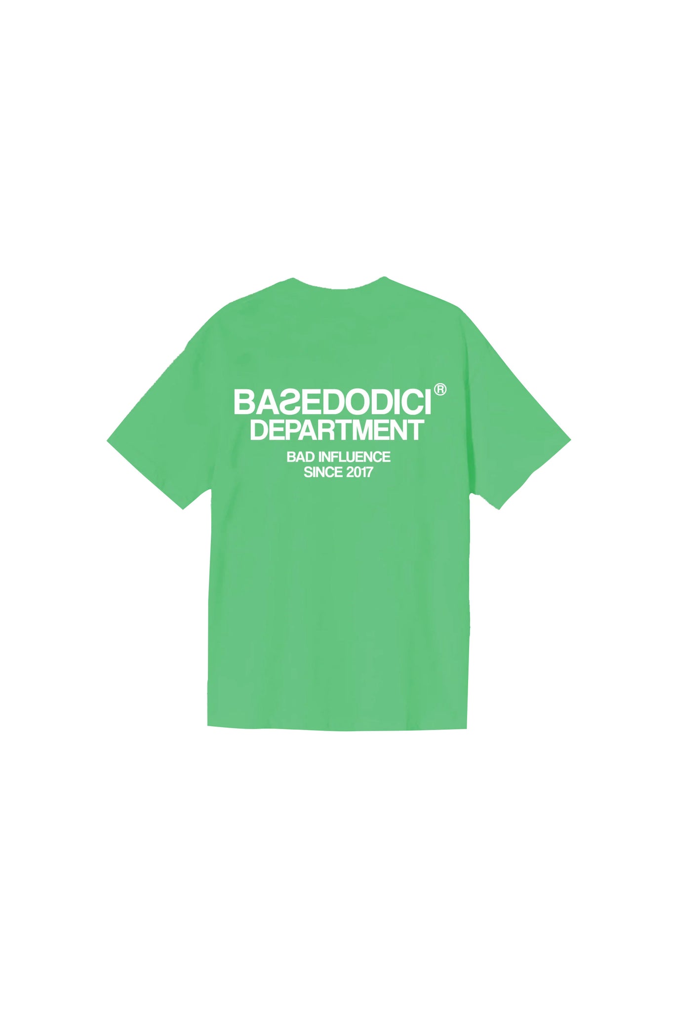 T-Shirt “BADINFLUENCE” Department Green