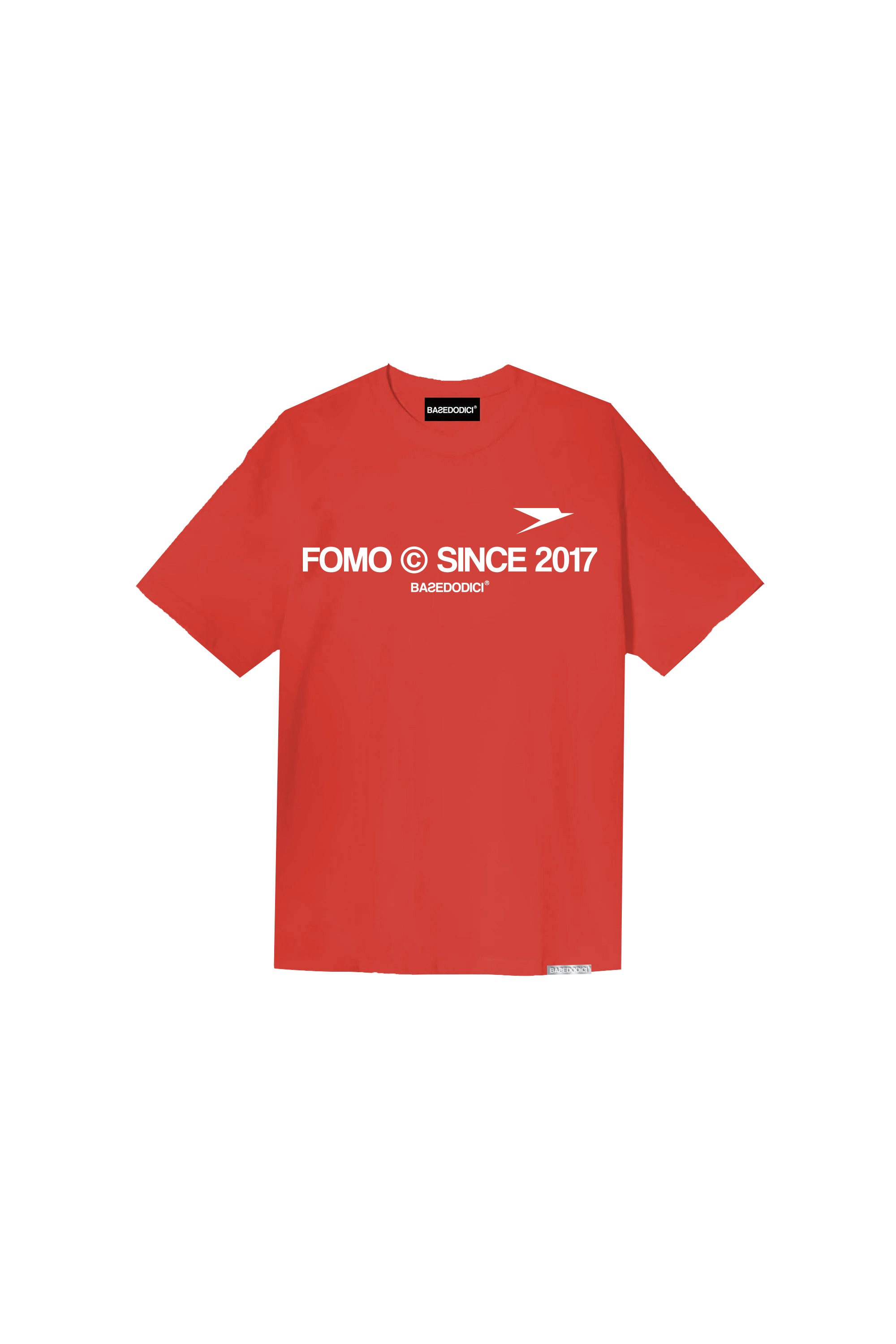 "FOMO" T-Shirt Since2017 Red 