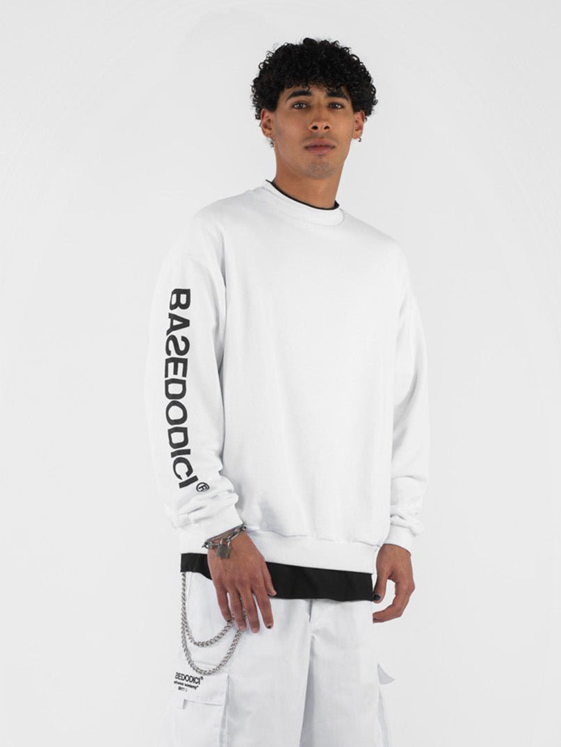 Crewneck “REVIVAL” White - BASEDODICI®