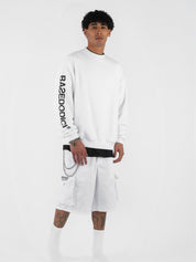 Crewneck “REVIVAL” White - BASEDODICI®